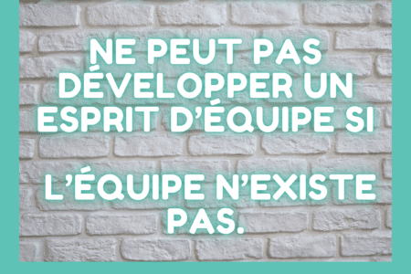 Construire une équipe avant de faire un team building